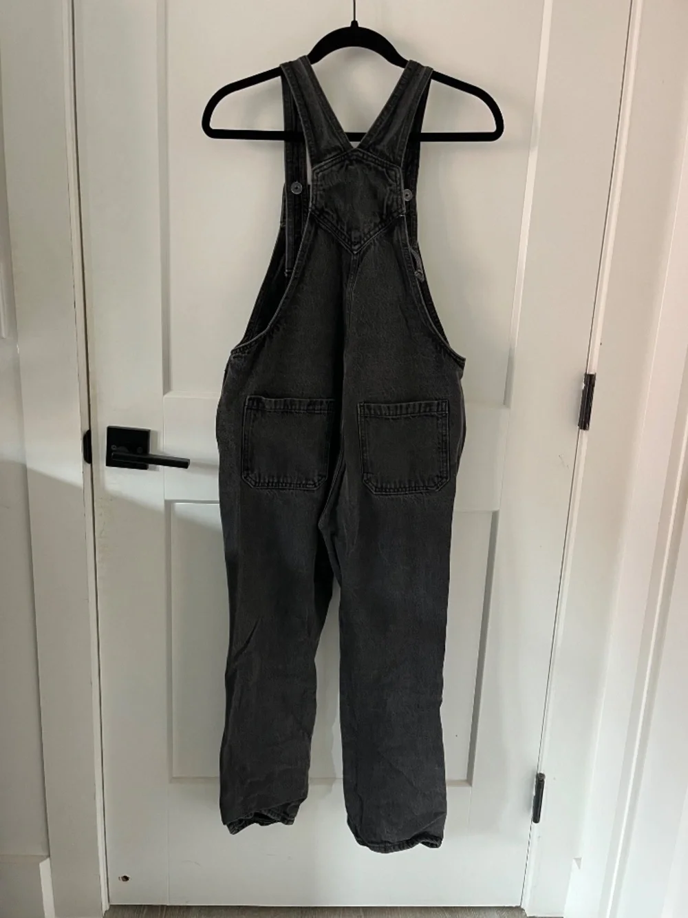 Girls Old Navy Black Overalls